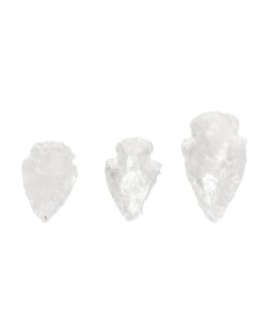 Pointe de flèche en quartz