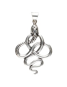 Pendentif plaqué argent -C46-