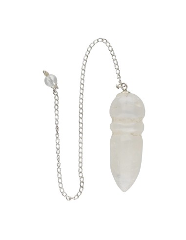 Pendule égyptien en quartz blanc (EG17)