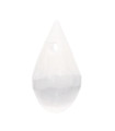 Colgante Goccia di Selenite con Foro