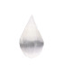 Colgante Goccia di Selenite con Foro