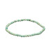 Pulsera sfaccettata di turchese peruviano 3mm