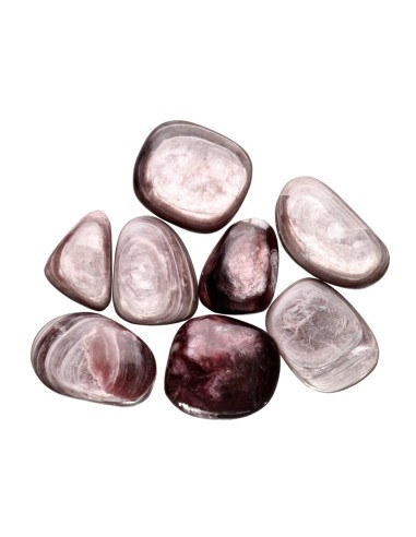 Seixos de lepidolite