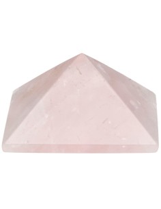 Pirâmide de Quartzo Rosa 4x4cm 2