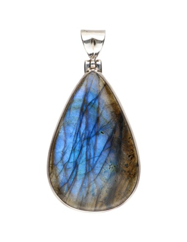 Ciondolo in Labradorite in Argento...