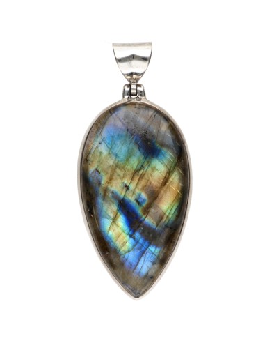Ciondolo di Labradorite in Argento...
