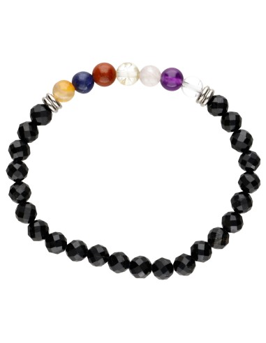 Pulsera di Tormalina con Chakra...
