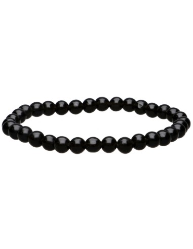 Bracelet d'obsidienne pour enfants 4mm