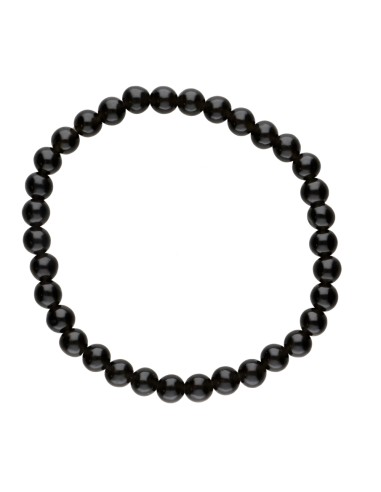 Bracciale per bambini in ossidiana 4mm