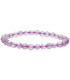 Pulseira de Ametista Lavanda Facetada 6mm