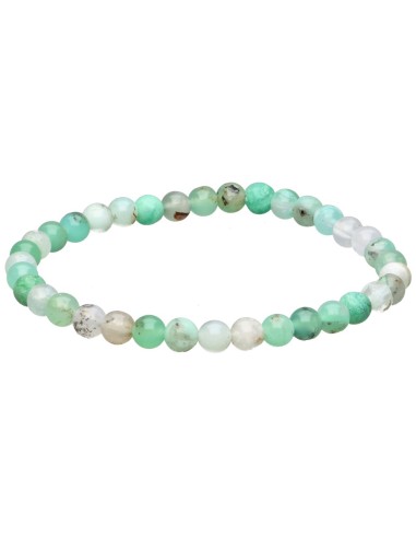 Bracelet enfant en chrysoprase 4mm