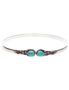 Bracelet plaqué argent -B27-