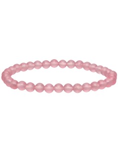 4mm Dyed Pink Jade Bracelet...