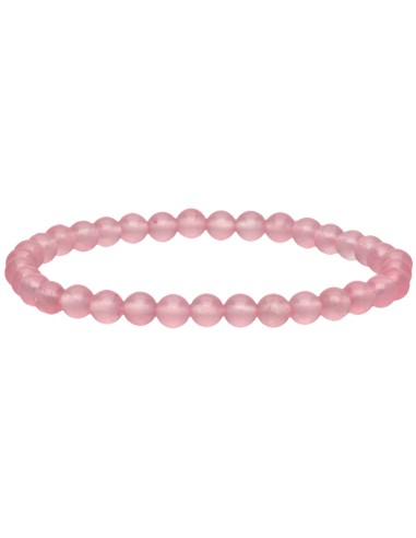 Pulsera Infantil di Giada Rosa Tinta 4mm