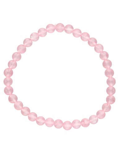 Pulsera Infantil di Giada Rosa Tinta 4mm