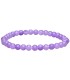 Pulsera Infantile di Giada Porpora Tinta 4mm