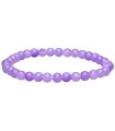 Pulsera Infantile di Giada Porpora Tinta 4mm