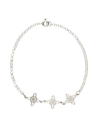 Pulsera con Triplo Nodo de Strega in...