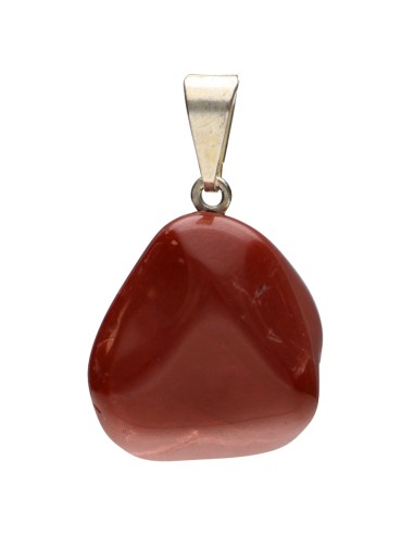 Ciondolo in Giada Rossa levigata