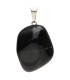 Pingente Rolado Obsidiana