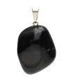 Pingente Rolado Obsidiana