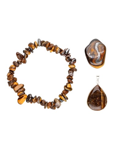 Coffret Zodiaque Gémeaux - Oeil de tigre