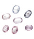 Ruby and Faceted Sapphire
