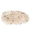 Mini-Rhodes en quartz et quartz rose