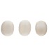Tumbled Milky Quartz Flat