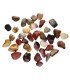 Mokaite Jasper Rhodes 2x1 cm