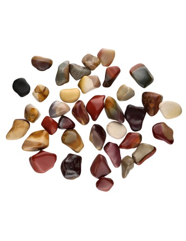 Mokaite Jasper Rhodes 2x1 cm