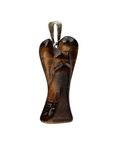 Tiger Eye Angel Pendant