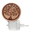Tree of Life Heart Salt Lamp with Socket