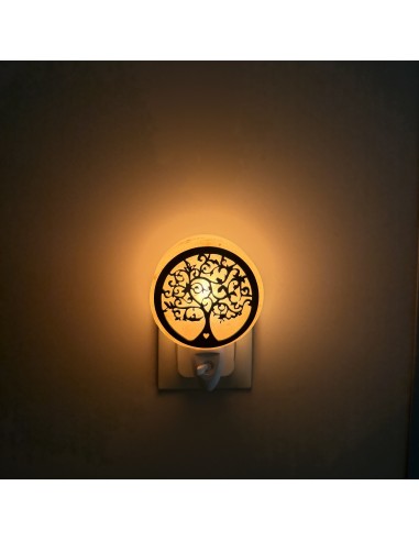Arbre de vie - Lampe de sel en forme...