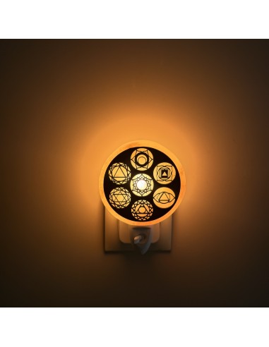 Chakra Salt Lamp with plug
