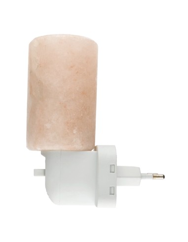 Lampada di sale cilindrica con spina