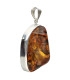 Amber Pendant in Sterling Silver 925 (13T)