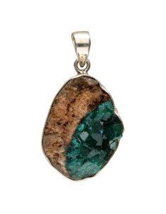 Pendentif dioptase en...