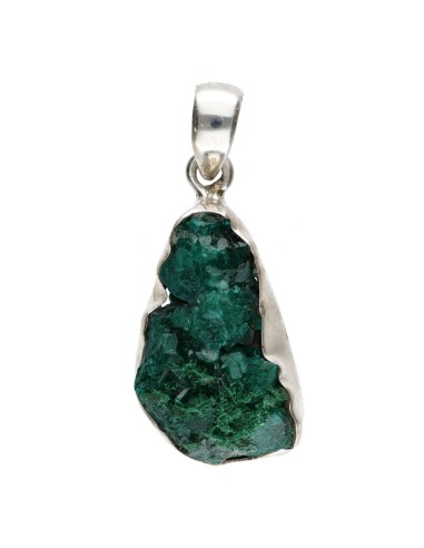 Pingente Dioptase em Prata de Lei 925...