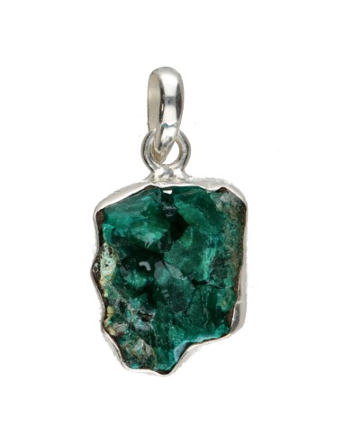 Dioptase Pendant in 925 Sterling...