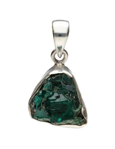 Pingente Dioptase em Prata de Lei 925...
