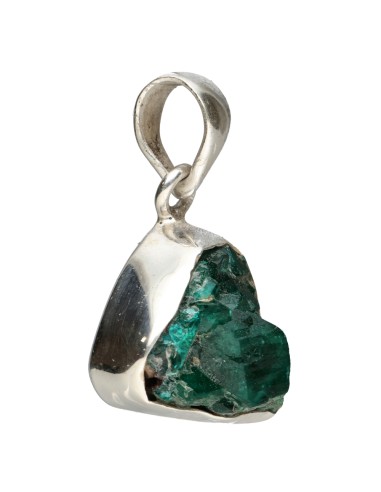 Dioptase Pendant in 925 Sterling...