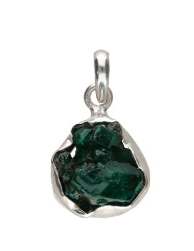 Dioptase Pendant in 925 Sterling...