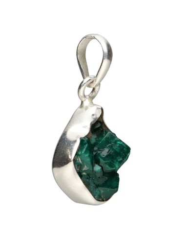 Pingente Dioptase em Prata de Lei 925...