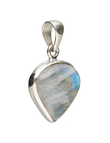 Pendentif pierre de lune en argent...