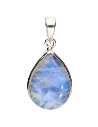 Colgante de Piedra Luna en Plata de...