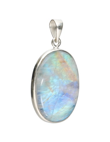 Colgante de Piedra Luna en Plata de...