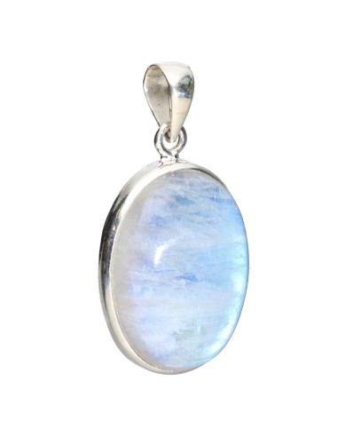 Pendentif pierre de lune en argent...