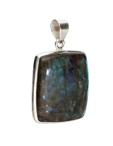 Colgante di Labradorite in Argento...