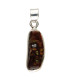 Fire Agate Pendant in 925 Sterling Silver (34T)